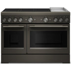  KitchenAid 48-inch Freestanding Induction Range with 6 Elements and Griddle KFID948SBE IMAGE 1