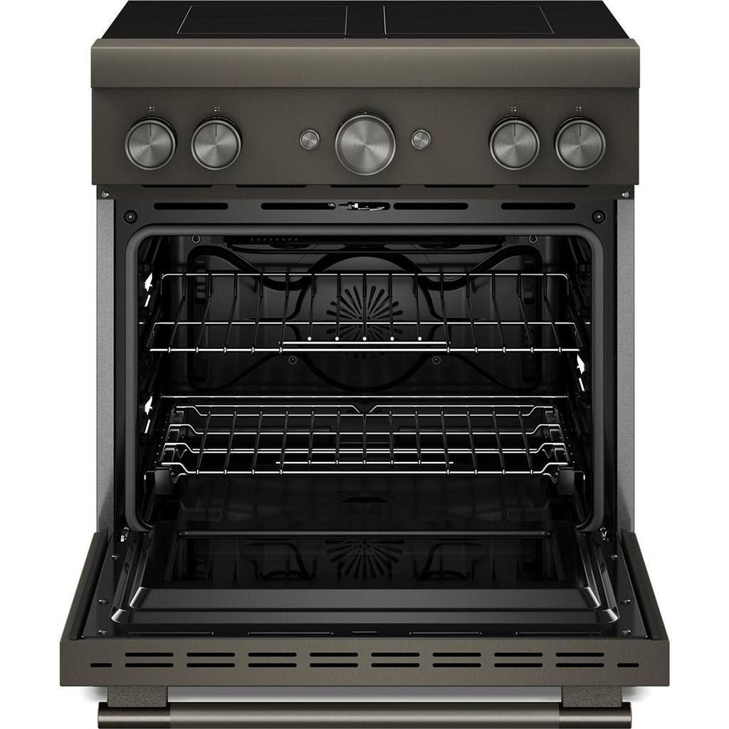  KitchenAid 30-inch Freestanding Induction Range with 4 Elements KFIS930SBE IMAGE 2