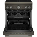  KitchenAid 30-inch Freestanding Induction Range with 4 Elements KFIS930SBE IMAGE 2
