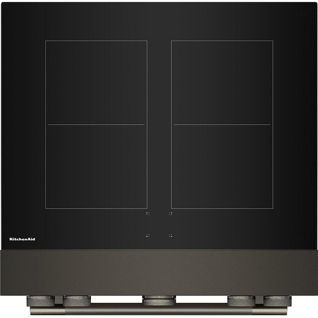  KitchenAid 30-inch Freestanding Induction Range with 4 Elements KFIS930SBE IMAGE 3