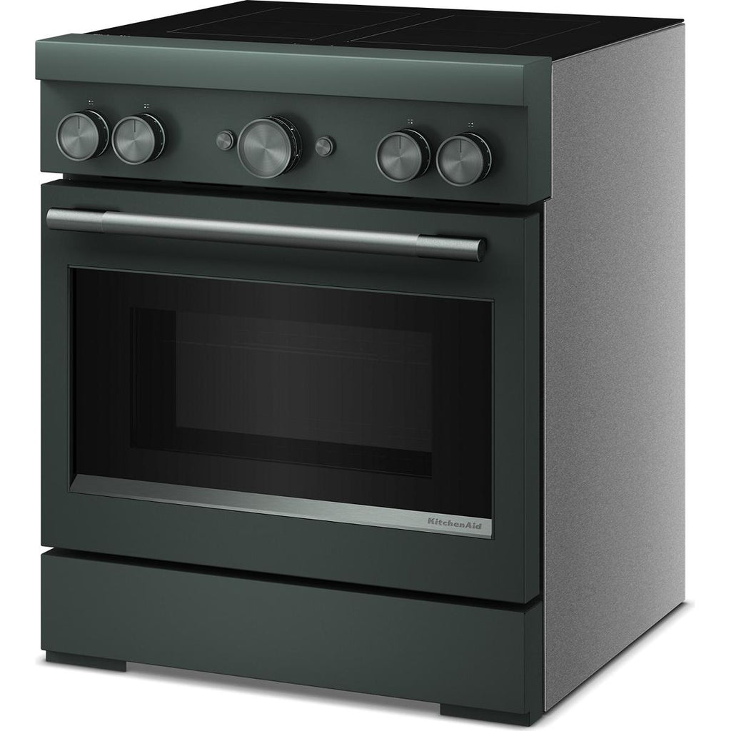  KitchenAid 30-inch Freestanding Induction Range with 4 Elements KFIS930SJP IMAGE 6