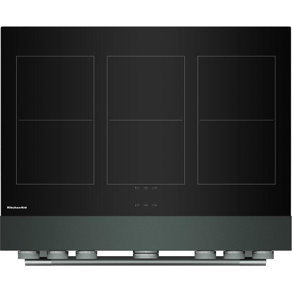  KitchenAid 36-inch Freestanding Induction Range with 6 Elements KFIS936SJP IMAGE 3