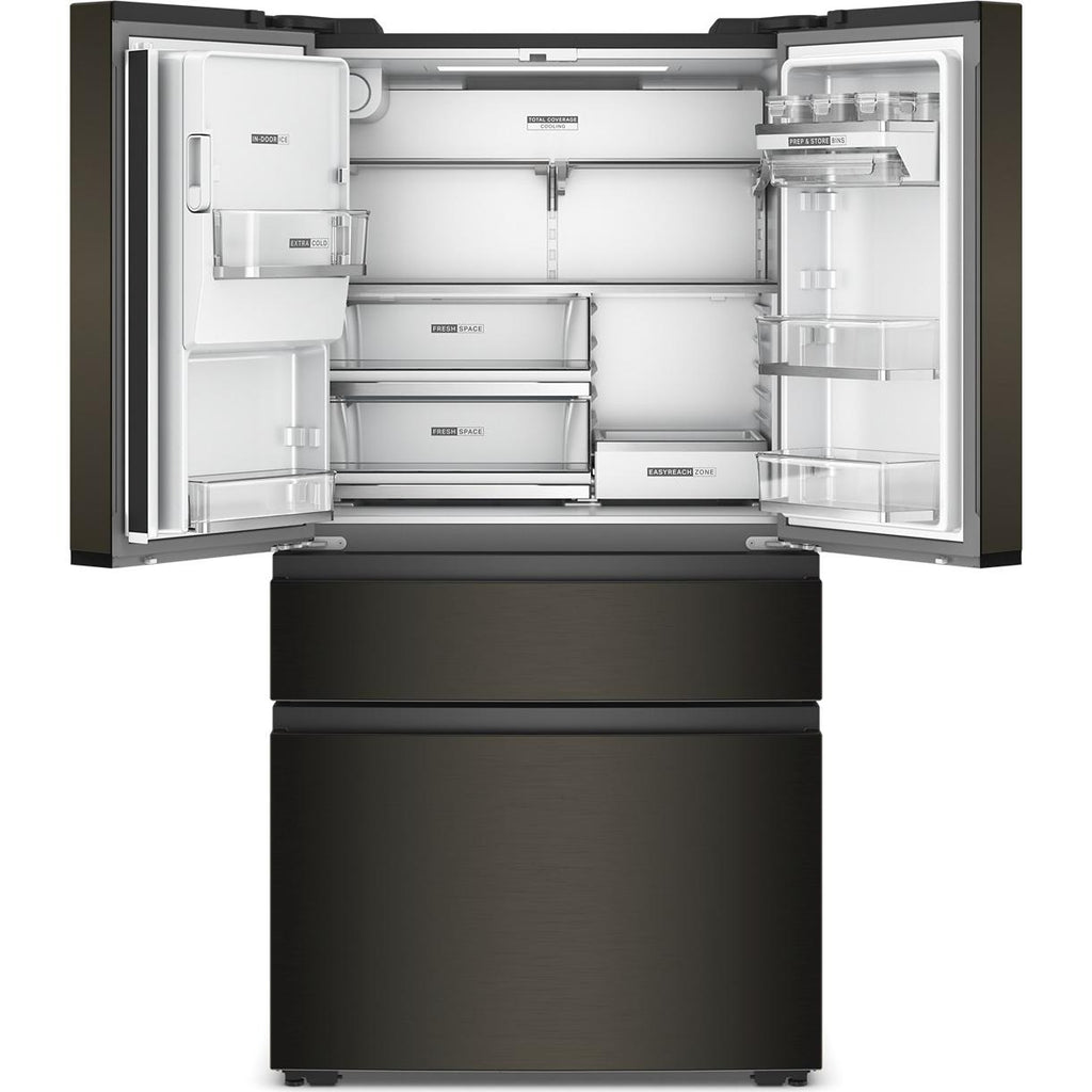  Whirlpool 36-inch French 4-Door Refrigerator with Water and Ice Dispensing System WRMC7036RV IMAGE 2