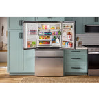  Whirlpool 36-inch French 4-Door Refrigerator with Water and Ice Dispensing System WRMC7036RZ IMAGE 6