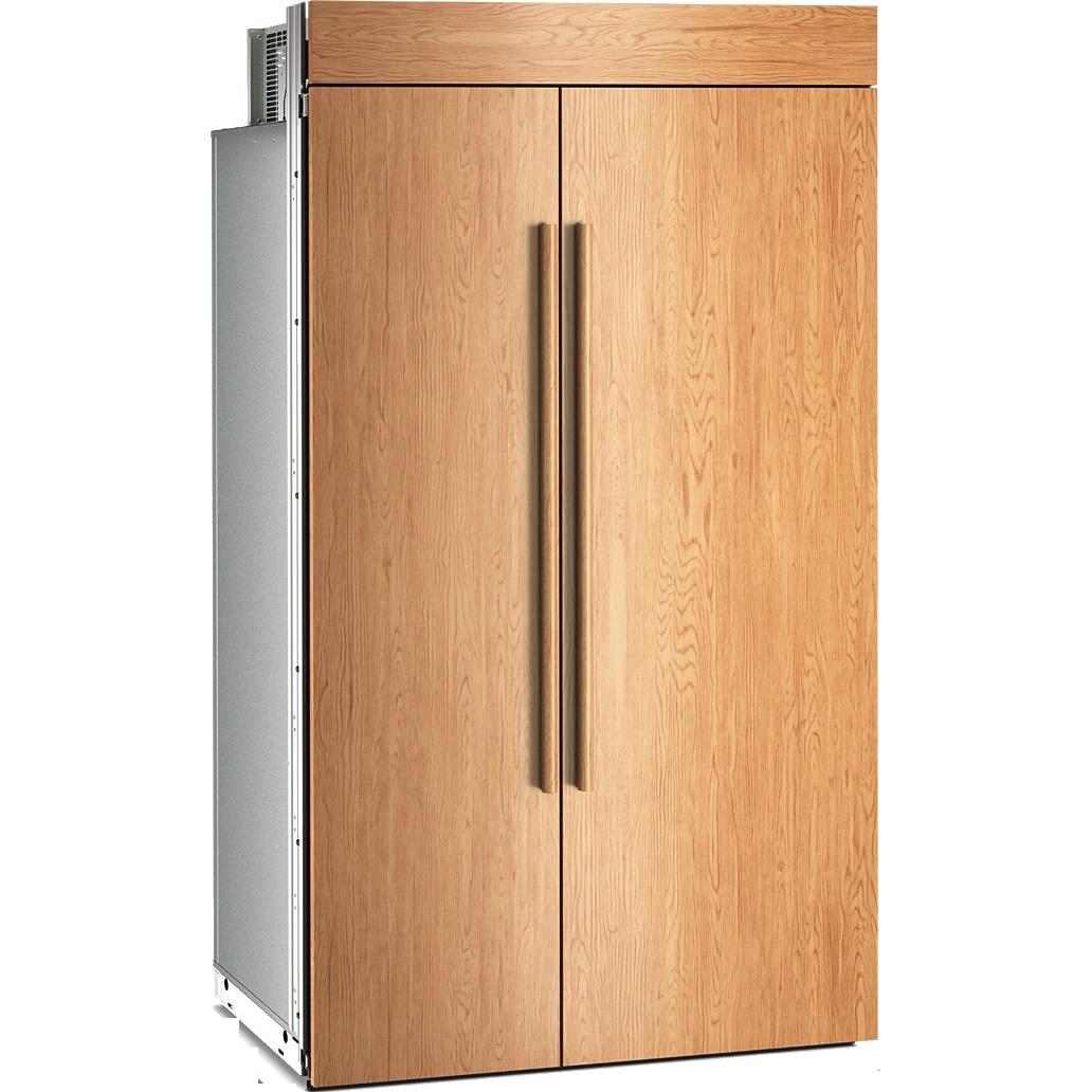  KitchenAid 48-inch, 30 cu. ft. Built-in Side-by-Side Refrigerator KBSN748TPA IMAGE 1