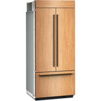  KitchenAid 36-inch Built-in French 3-Door Refrigerator with Interior Ice Maker KBFN536TPA IMAGE 4