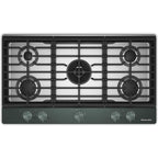  KitchenAid 36-inch Built-in Gas Cooktop with 5 Burners KCGK536SJP IMAGE 1