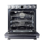  Dacor 30-inch Freestanding Induction Range with Convection Technology DOP30T940IS/DA IMAGE 2