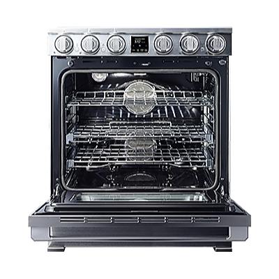  Dacor 30-inch Freestanding Induction Range with Convection Technology DOP30T940IS/DA IMAGE 2