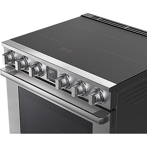  Dacor 30-inch Freestanding Induction Range with Convection Technology DOP30T940IS/DA IMAGE 6
