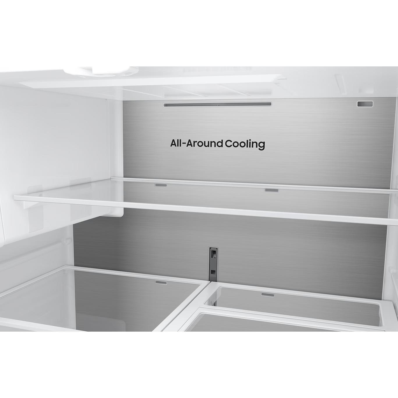  Samsung French 3-Door Refrigerator with Water and Ice Dispensing System RF70H25HERAA IMAGE 10