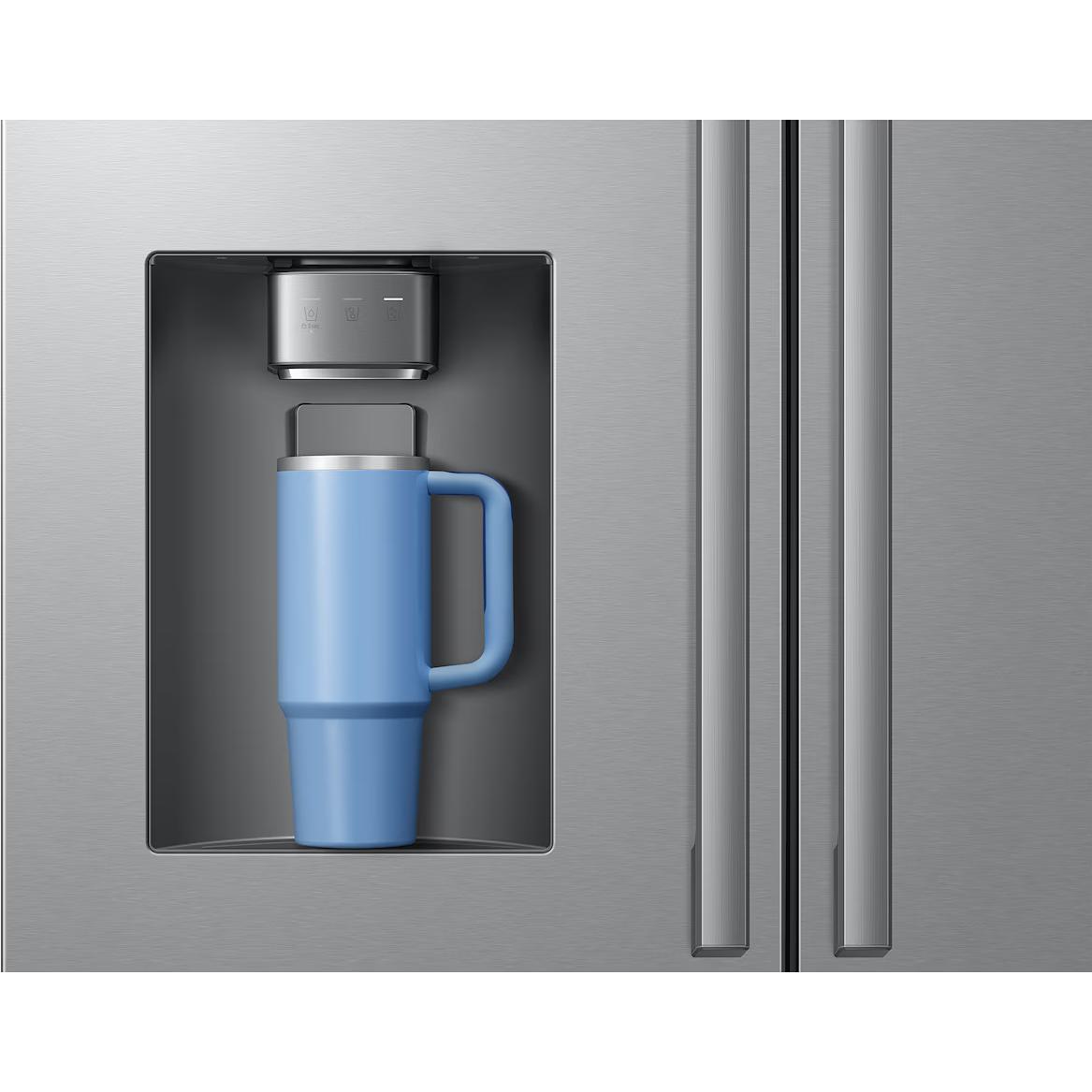  Samsung French 3-Door Refrigerator with Water and Ice Dispensing System RF70H25HERAA IMAGE 11