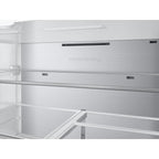  Samsung 36-inch, 29 cu. ft. 4-Door French Door Refrigerator with AI Family Hub™ RF90F29AECR/AC IMAGE 7