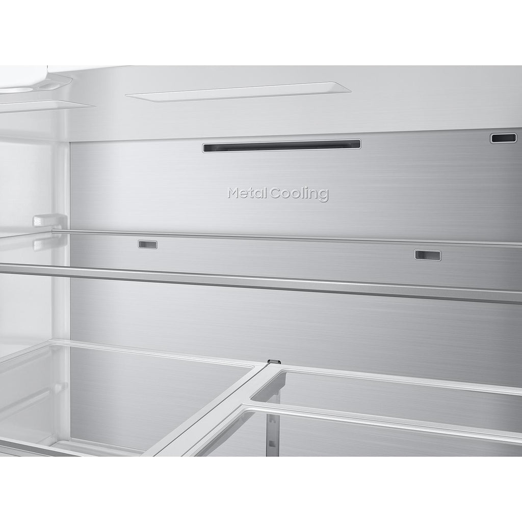  Samsung 36-inch, 23 cu. ft. French 4-Door Refrigerator with AI Family Hub™ RF90F23AECR/AA IMAGE 7