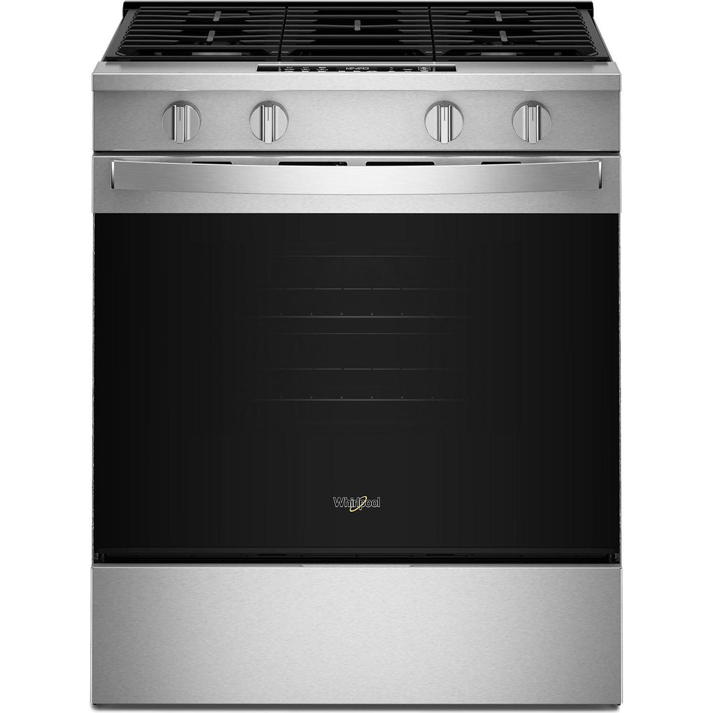  Whirlpool 30-inch Slide-in Gas Range with Air Cooking Technology WSGS4530TZ IMAGE 1