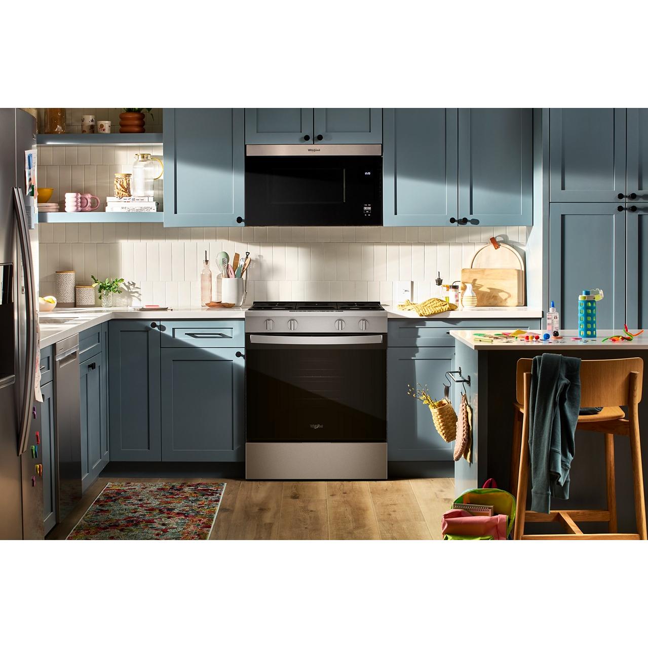  Whirlpool 30-inch Slide-in Gas Range with Wi-Fi WSGS3330TS IMAGE 12
