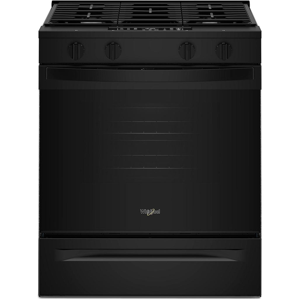  Whirlpool 30-inch Slide-in Gas Range with Wi-Fi WSGS3330TB IMAGE 1