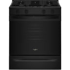  Whirlpool 30-inch Slide-in Gas Range with Wi-Fi WSGS3330TB IMAGE 1