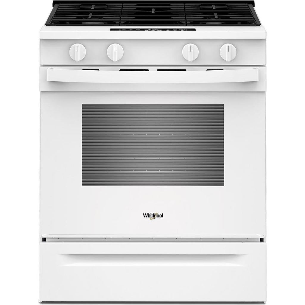  Whirlpool 30-inch Slide-in Gas Range with Wi-Fi WSGS3330TW IMAGE 1