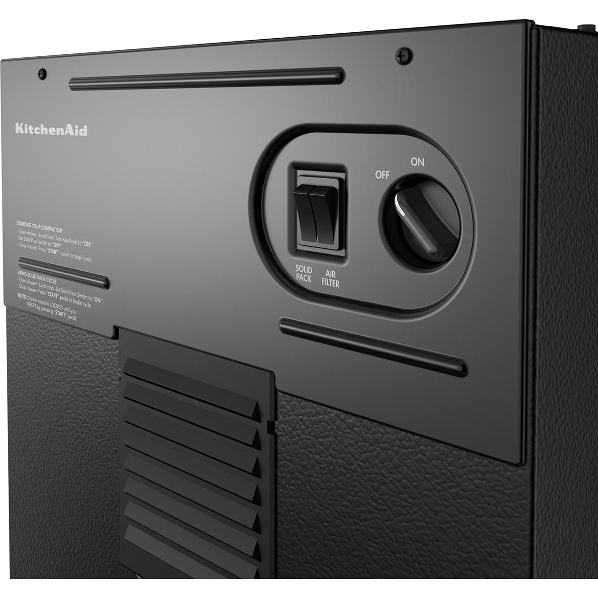  KitchenAid Built-in Trash Compactor with Built-In Odor Management System KTTP515TBE IMAGE 6