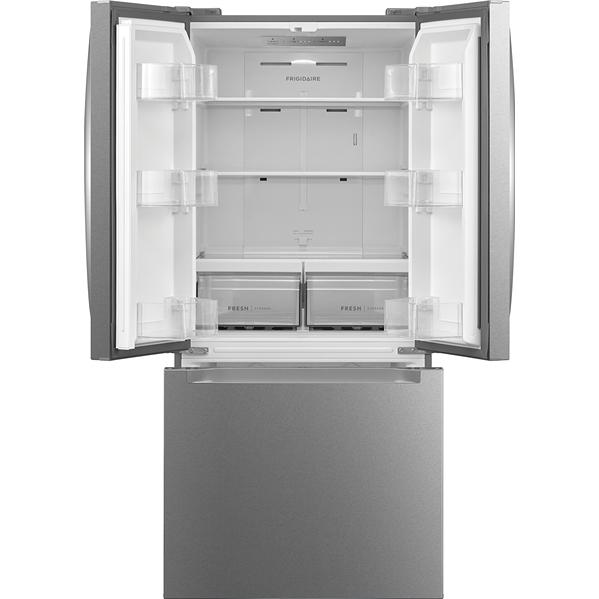  Frigidaire 30-inch, 18.4 cu. ft. Freestanding French 3-Door Refrigerator FRFN1801AF IMAGE 2