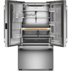  KitchenAid 36-inch, 23.1 cu. ft. Counter-Depth French 3-Door Refrigerator with External Water and Ice Dispensing System KRFC536SPS IMAGE 2