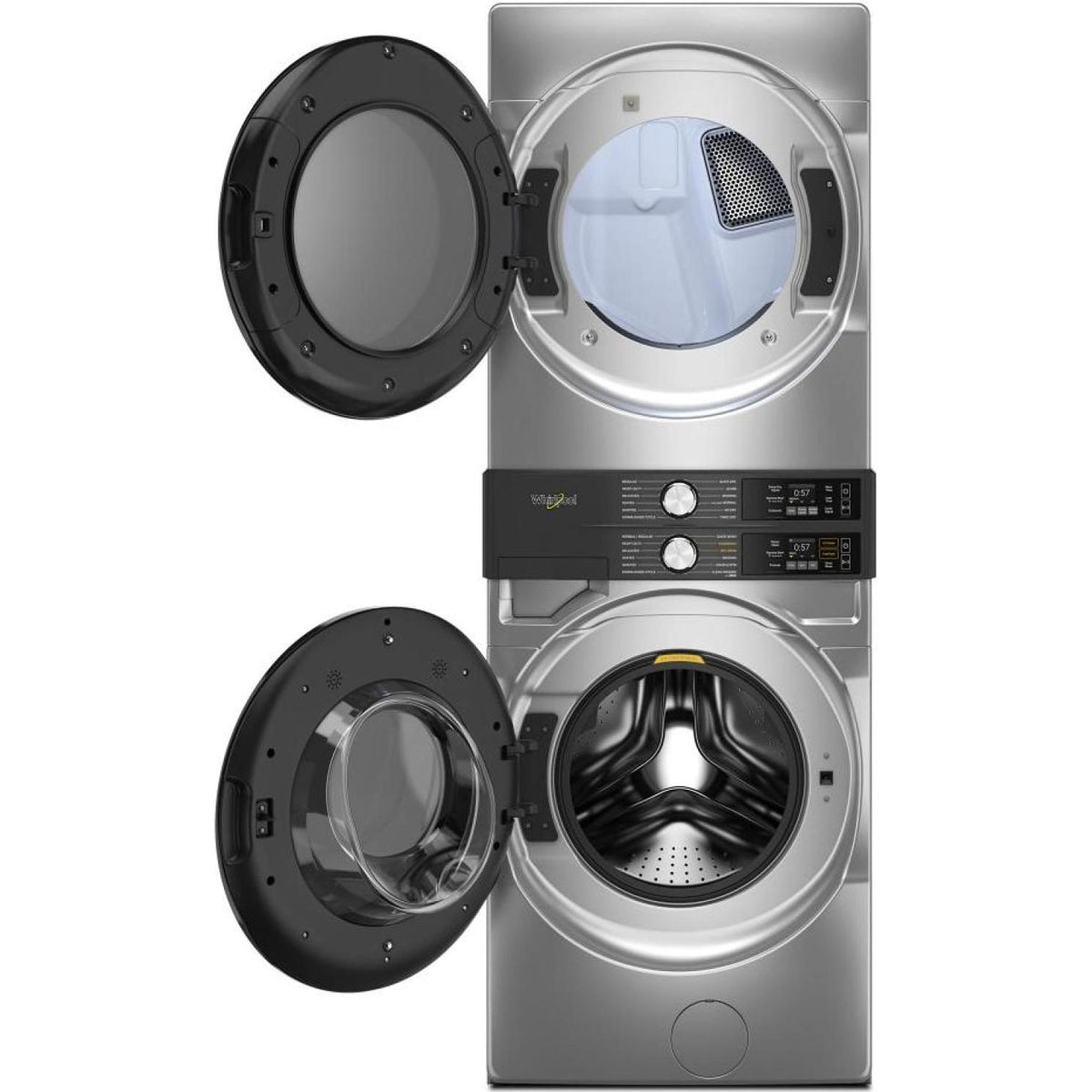  Whirlpool Stacked Washer/Dryer Gas Laundry Center WGF5727TR IMAGE 2