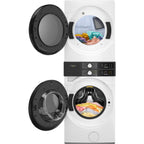 Whirlpool Stacked Washer/Dryer Gas Laundry Center WGF5727TW IMAGE 3