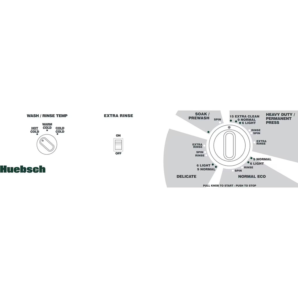  Huebsch 26-inch Commercial Grade Non-Vended Top Load Washer TV-2100WN IMAGE 5