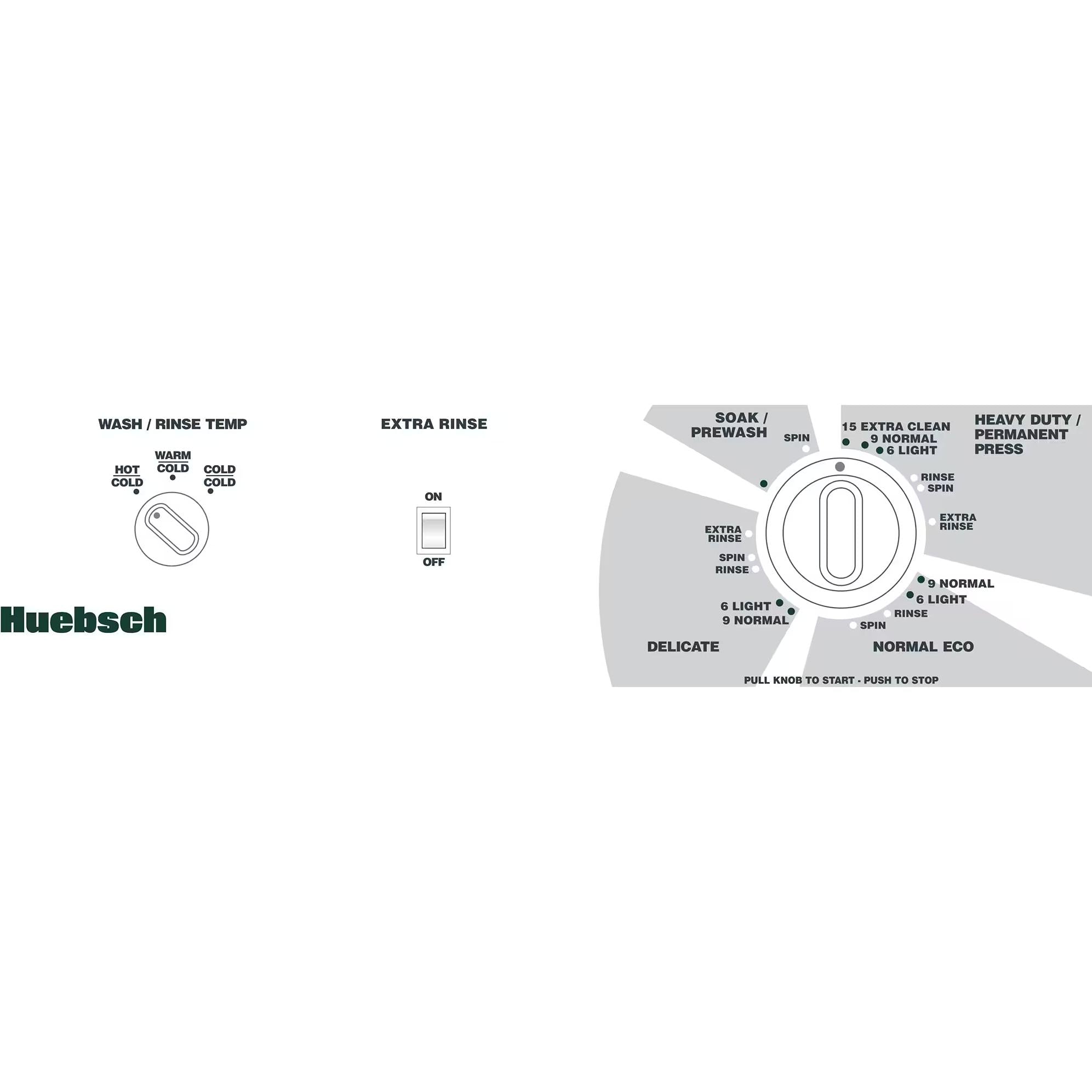  Huebsch 26-inch Commercial Grade Non-Vended Top Load Washer TV-2100WN IMAGE 5