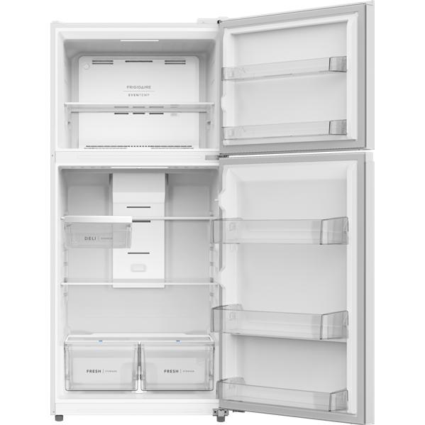  Frigidaire 30-inch, 18.6 cu. ft. Freestanding Top Freezer Refrigerator with Automatic Defrost FRTE1936AW IMAGE 2