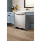  Whirlpool 50 dBA Flush to Cabinet Dishwasher WDTF3024SZ IMAGE 9