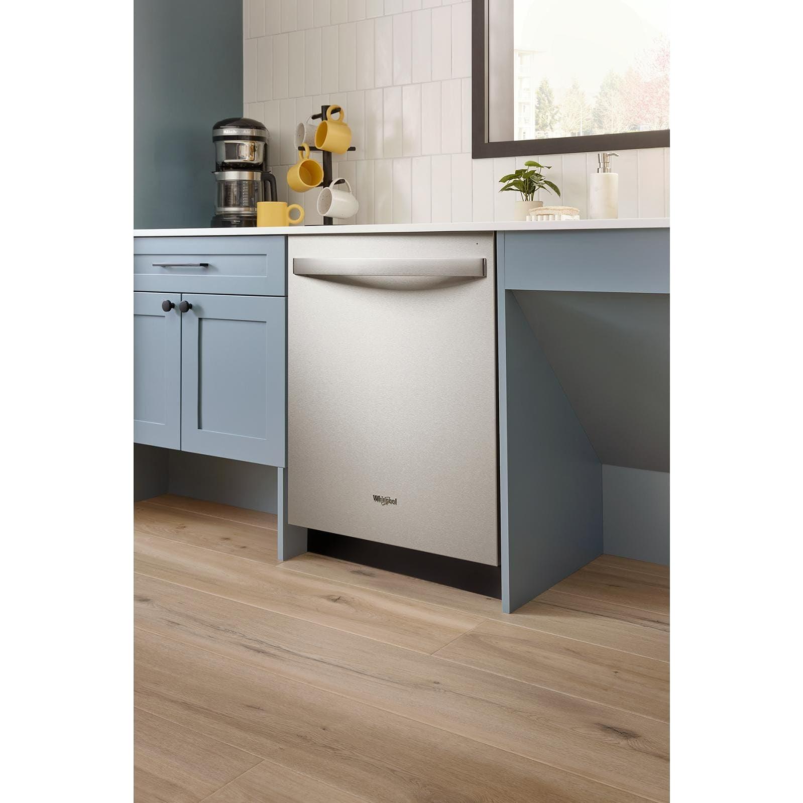  Whirlpool 47 dBA Flush to Cabinet Dishwasher with 3rd Rack WDTF5024SZ IMAGE 10