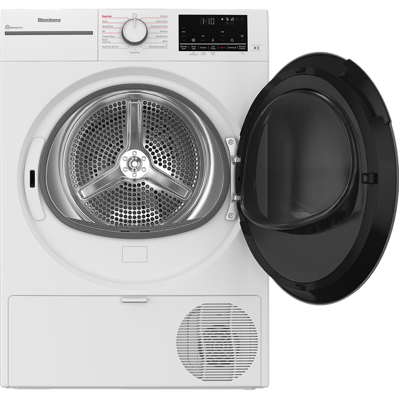  Blomberg 4.5 cu. ft. Electric Dryer with Heat Pump DHP24404W3 IMAGE 3