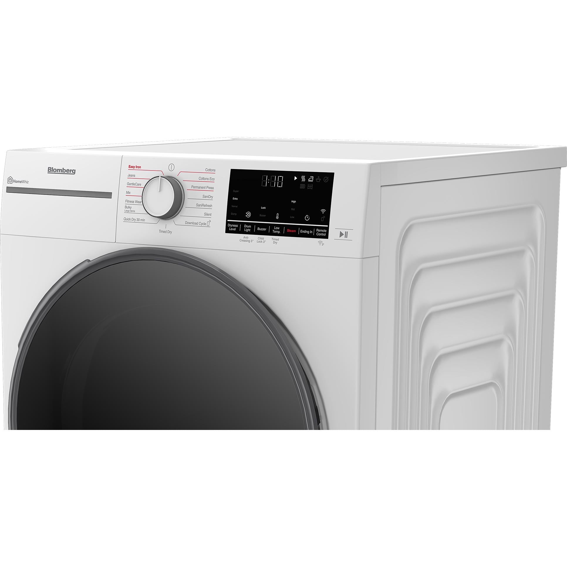  Blomberg 4.5 cu. ft. Electric Dryer with Heat Pump DHP24404W3 IMAGE 9
