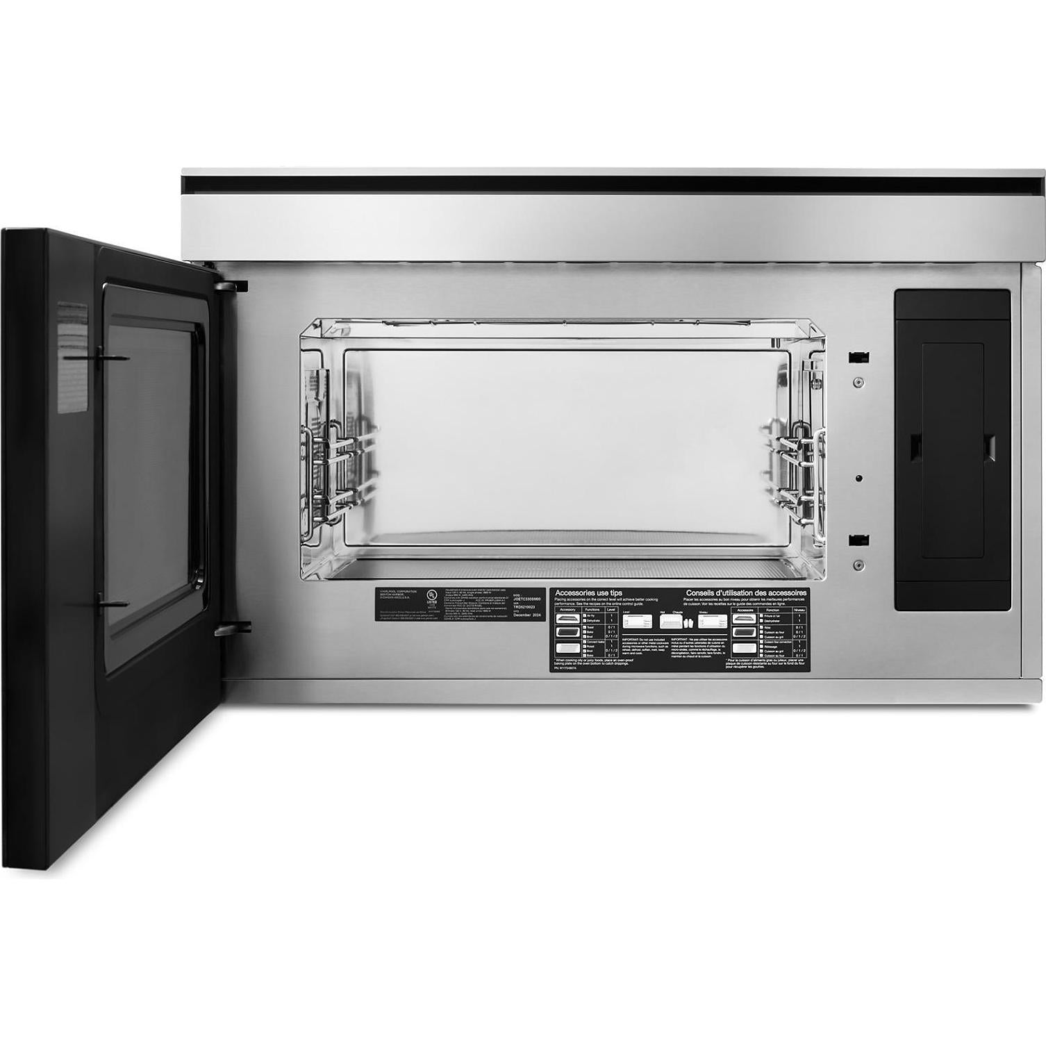  JennAir NOIR™ 7-in-1 Flush Built-in Microwave Oven YJOETC330SM IMAGE 2