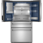  Maytag 28.9 cu. ft. Freestanding French 4-Door Refrigerator with Exterior Water and Ice Dispensing System MRMF5436TZ IMAGE 2