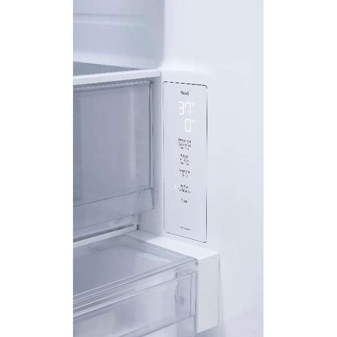  LG 36-inch, 30.7 cu. ft. French 3-Door Refrigerator with Water and Ice Dispensing System LF31WSH63S IMAGE 5