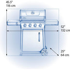  Napoleon Freestyle™ 425 Gas Grill - Liquid Propane F425DPMK-1 IMAGE 9