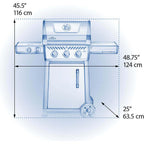  Napoleon Freestyle™ PRO 365 Gas Grill - Natural Gas FP365DSIBNMK-1 IMAGE 11