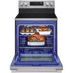  LG 30-inch Freestanding Electric Range with Wi-Fi LREN6321VE IMAGE 2