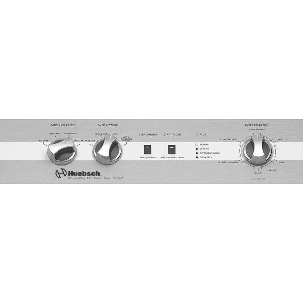  Huebsch 7.0 cu.ft. Electric Dryer ZDE6ARYS177CW01 IMAGE 2