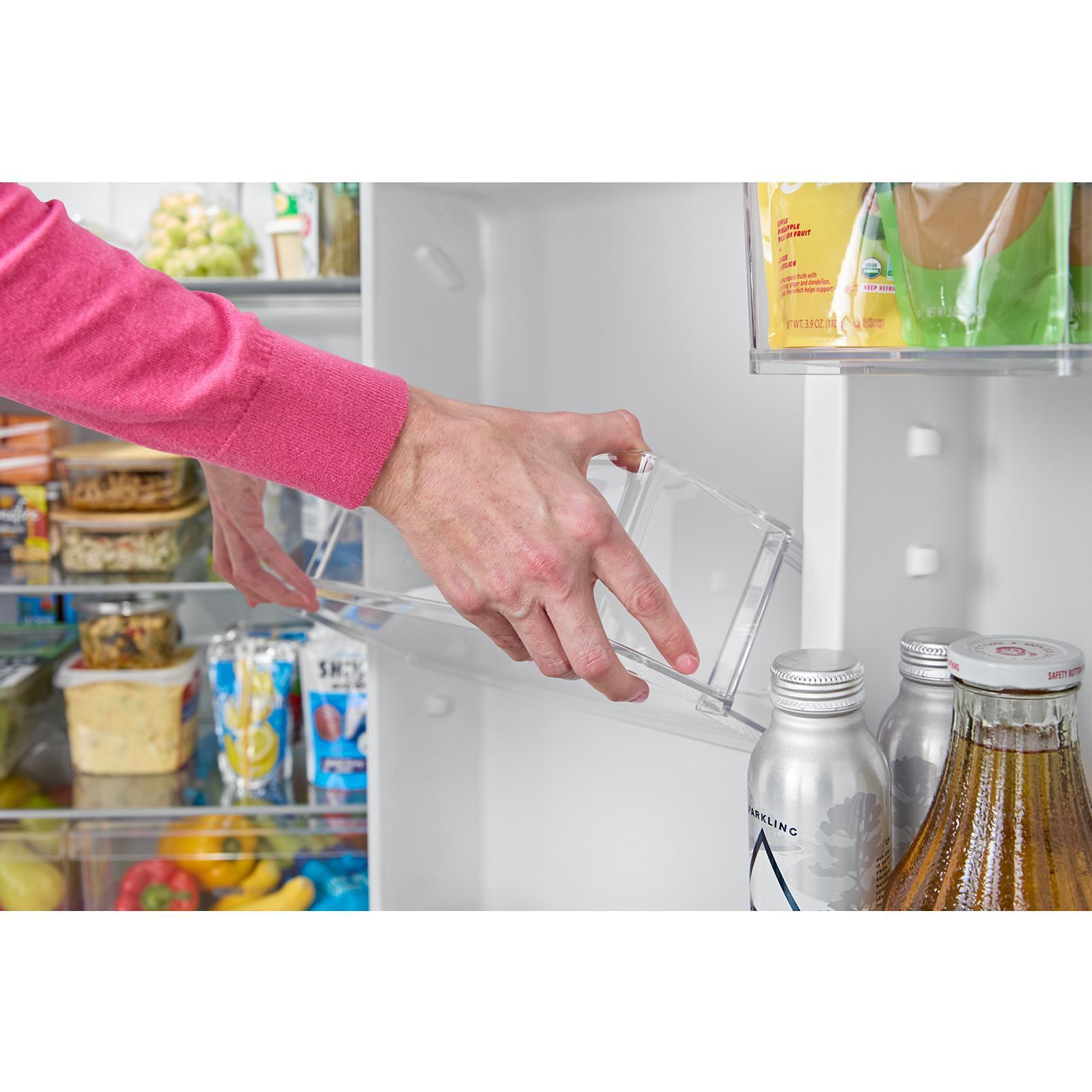  Whirlpool 28-inch, 18.0 Cu. Ft. Top Freezer Refrigerator with Total Coverage Cooling WRTX5118TB IMAGE 9