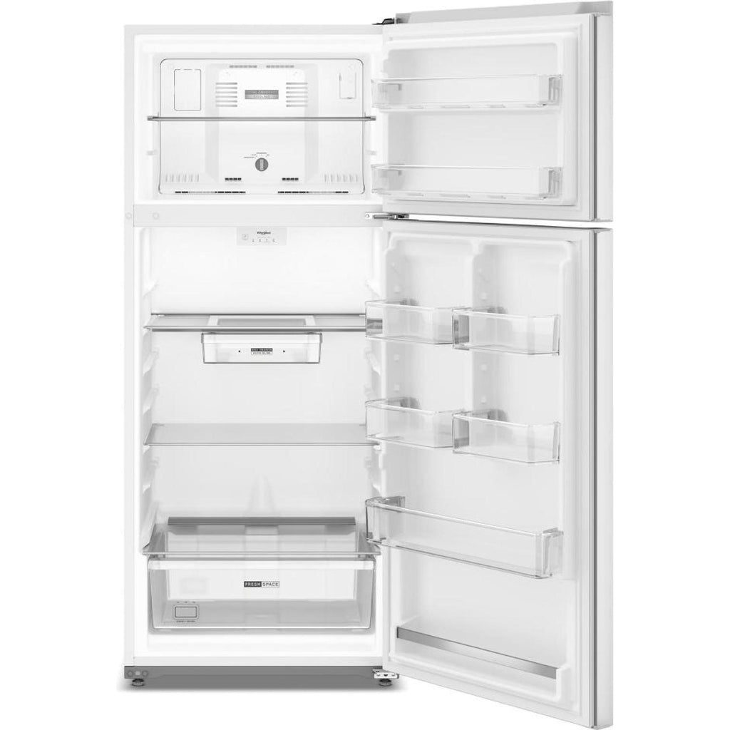  Whirlpool 28-inch, 18.0 Cu. Ft. Top Freezer Refrigerator with Total Coverage Cooling WRTX5118TZ IMAGE 2
