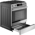 Bosch 300 Series Freestanding Gas Range Stainless Steel HGF3050MUC IMAGE 5