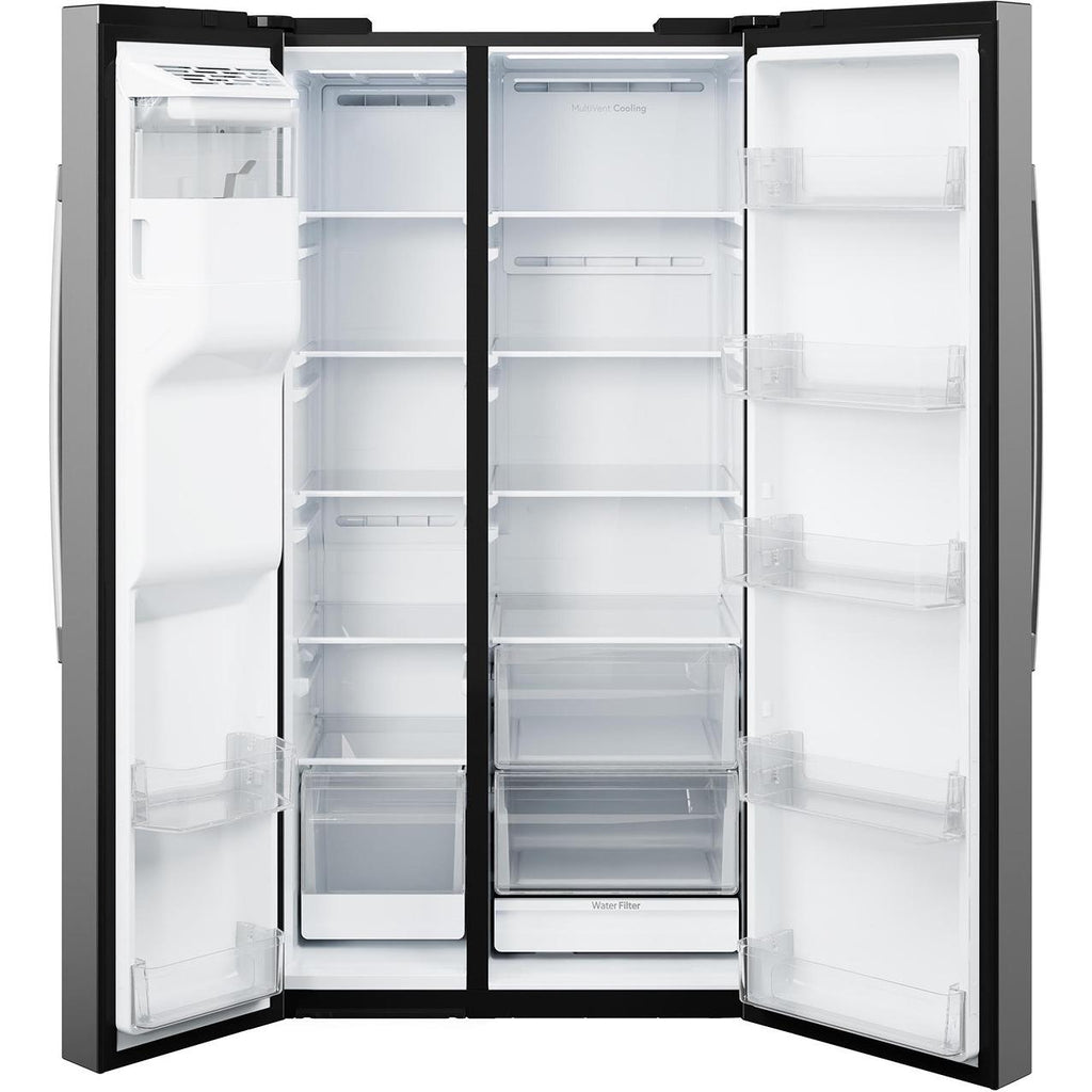  GE 27.9 cu. ft. Side-By-Side Refrigerator with Extra Tall Dispenser GSS28NYYFS IMAGE 4