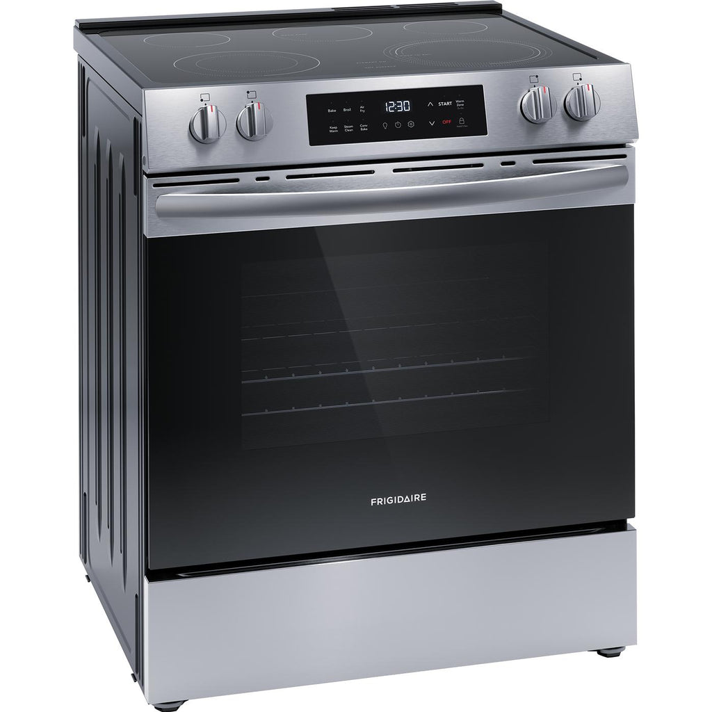  Frigidaire 30-inch Freestanding Electric Range with Convection Technology FCFE3082BS IMAGE 2