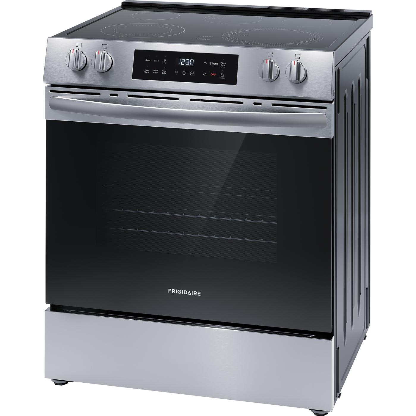  Frigidaire 30-inch Freestanding Electric Range with Convection Technology FCFE3082BS IMAGE 3