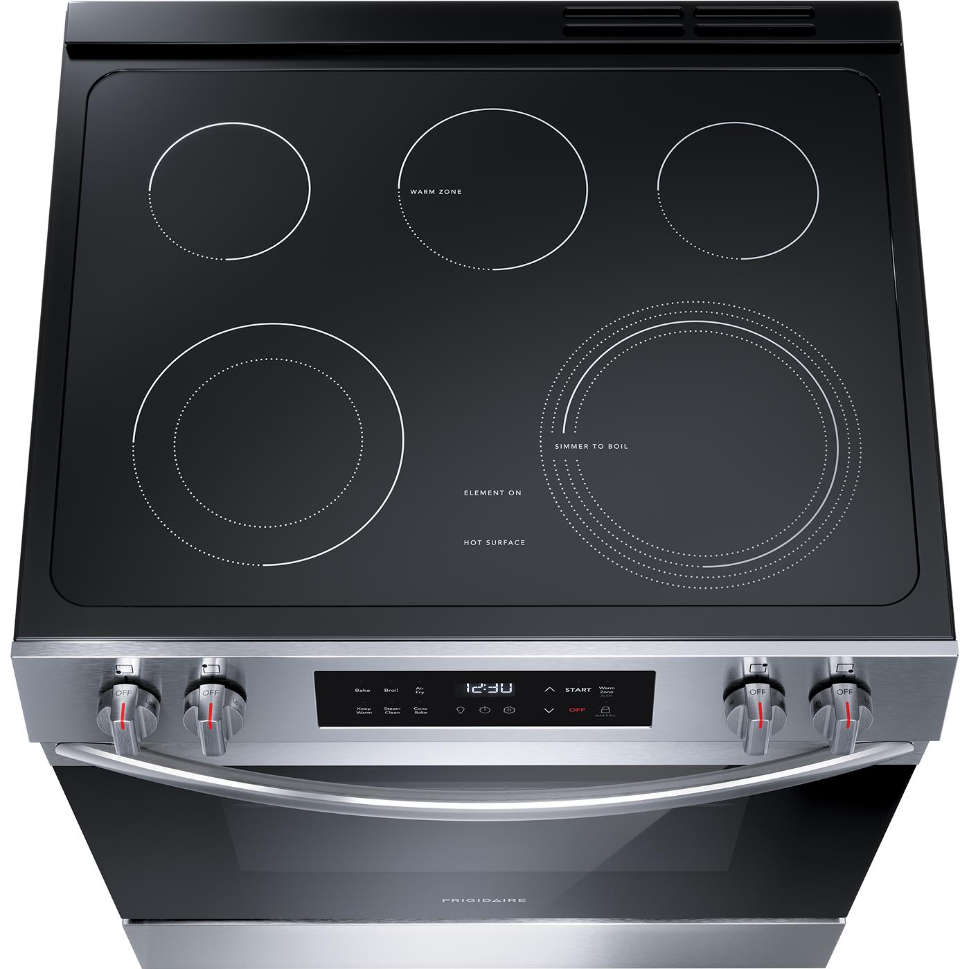  Frigidaire 30-inch Freestanding Electric Range with Convection Technology FCFE3082BS IMAGE 5