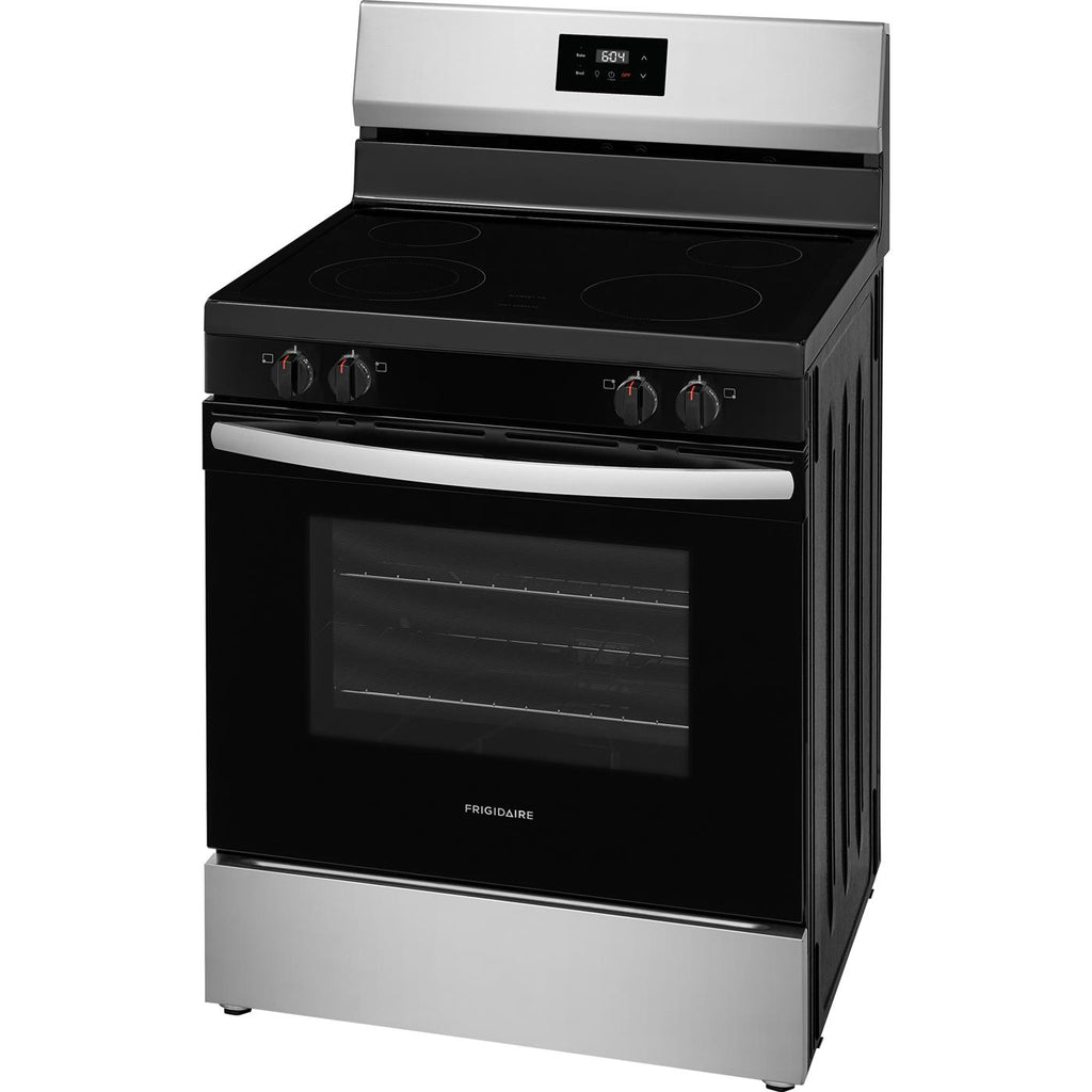  Frigidaire 30-inch Freestanding Electric Range with Even Baking Technology FCRE3050BS IMAGE 2